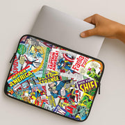 Superhero Comic Comics Pattern Laptop Sleeve 2