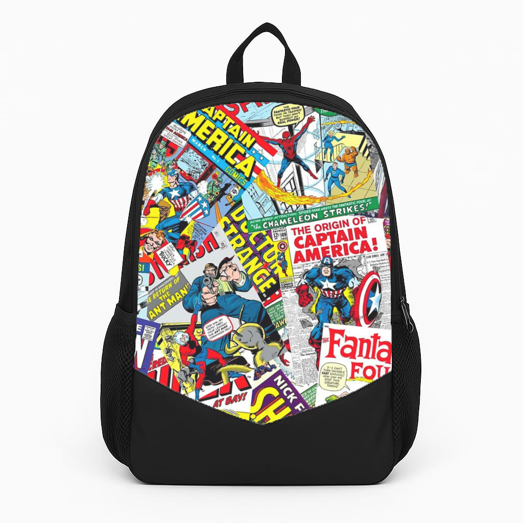 Superhero Comic Comics Pattern Backpack