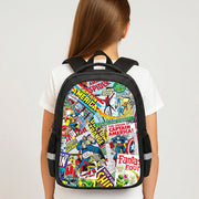 Superhero Comic Comics Pattern Backpack 4
