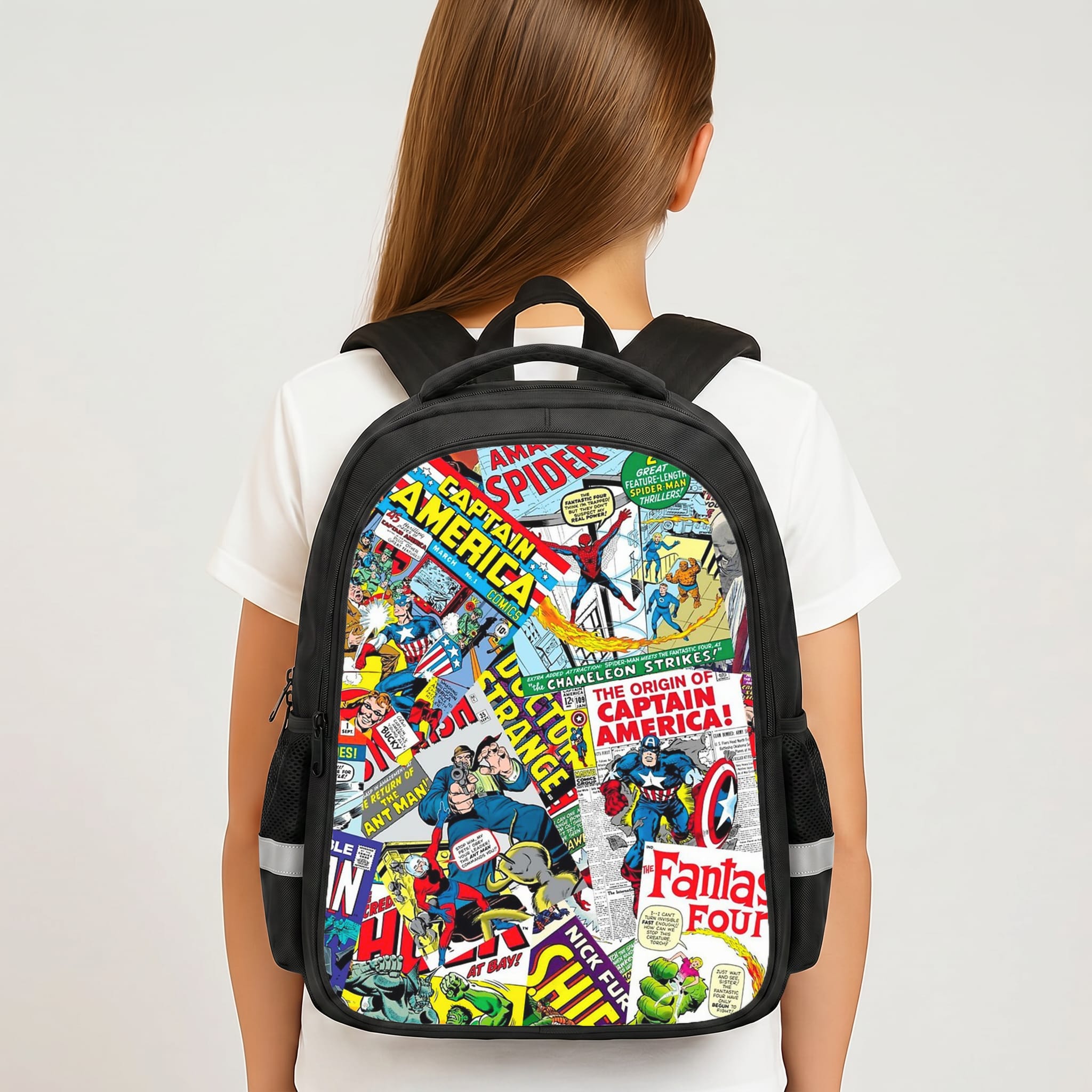 Superhero Comic Comics Pattern Backpack