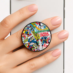 Superhero Comic Comics Pattern Phone Grip