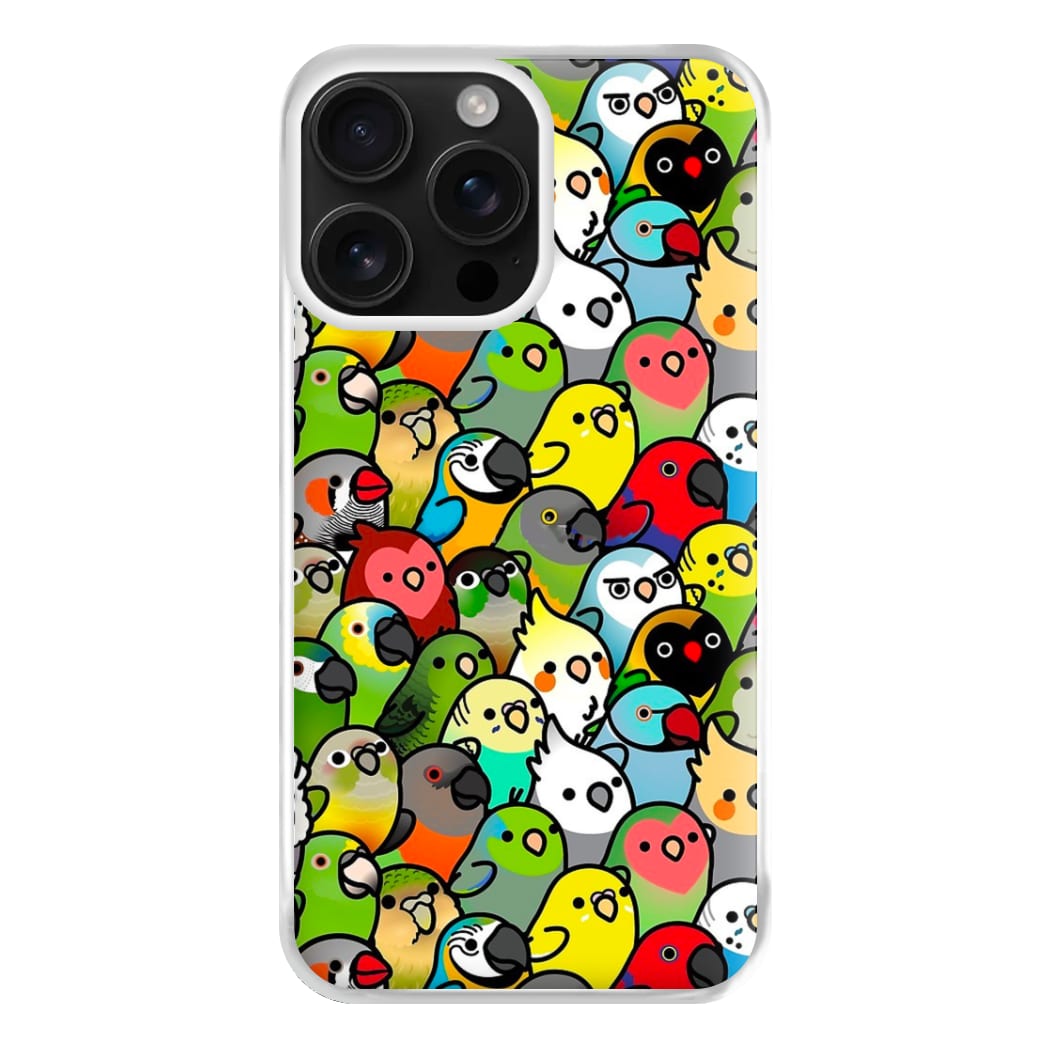 Everybirdy Pattern Phone Case