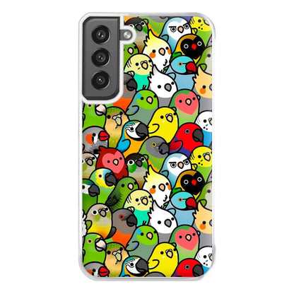 Everybirdy Pattern Phone Case for Galaxy S21FE