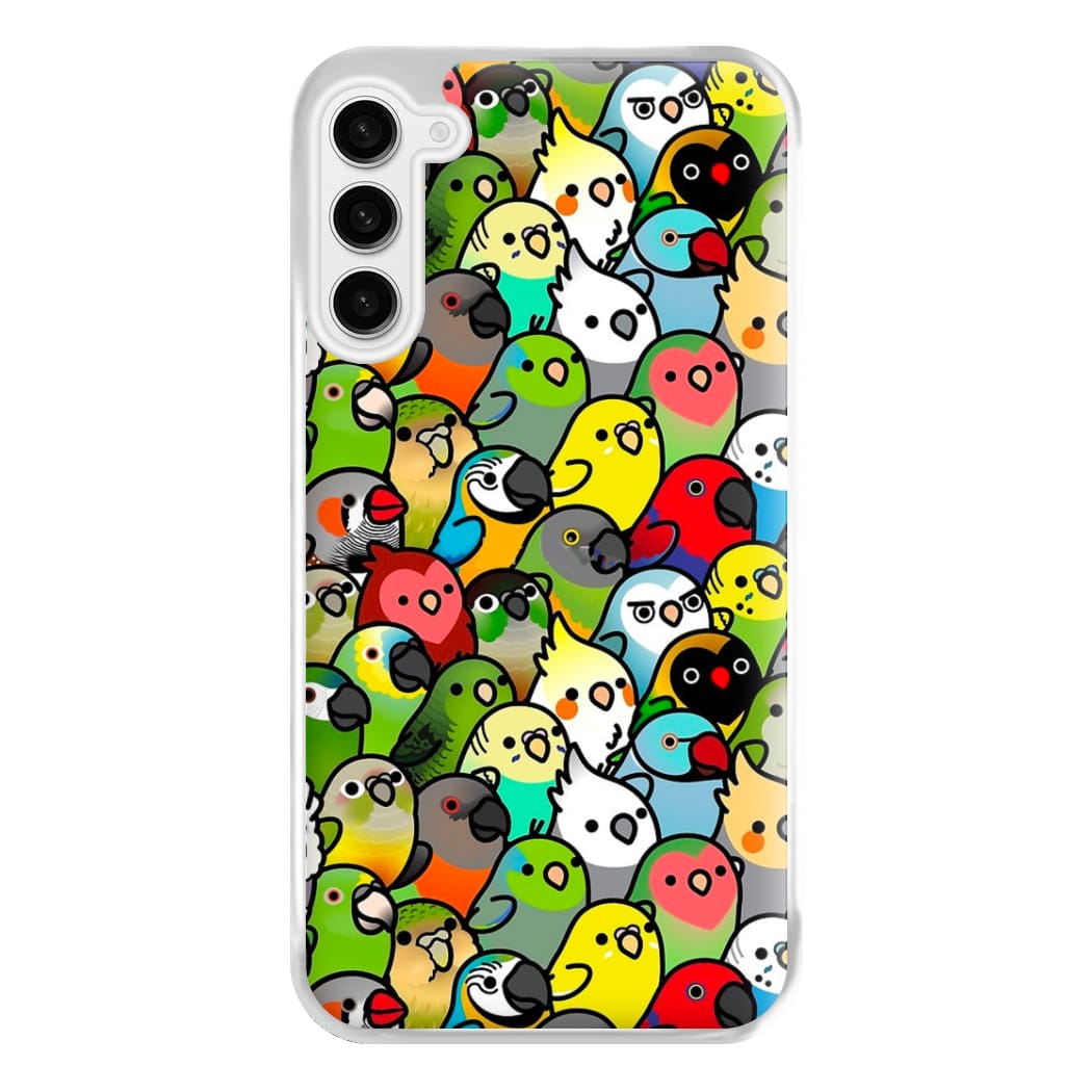 Everybirdy Pattern Phone Case for Galaxy S23FE