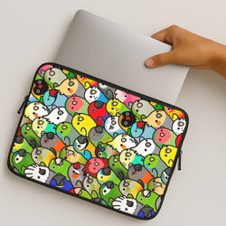 Everybirdy Pattern MacBook Case