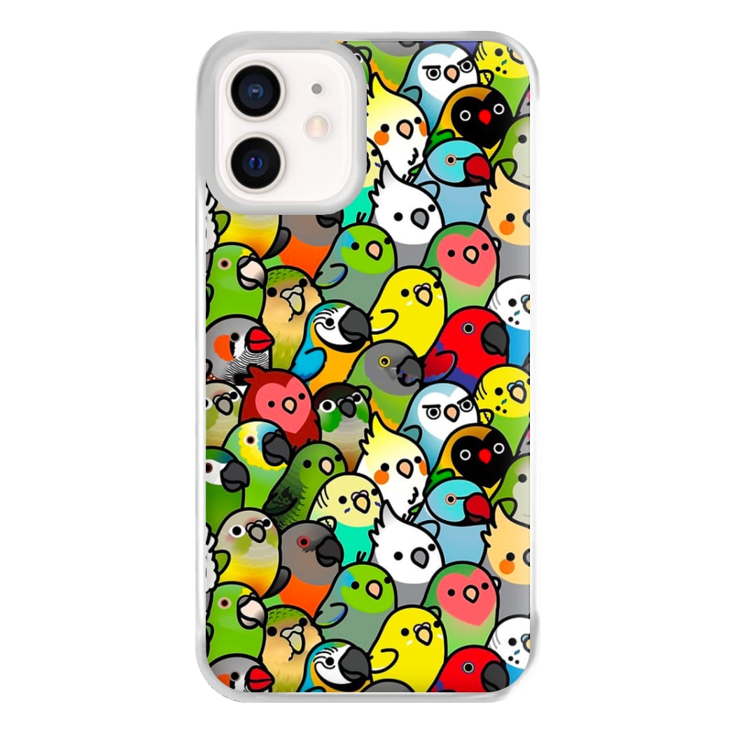 Everybirdy Pattern Phone Case for iPhone 12 Mini