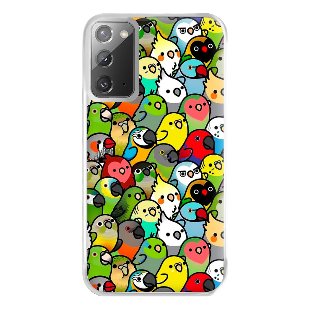 Everybirdy Pattern Phone Case for Galaxy Note 20 Ultra