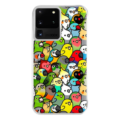 Everybirdy Pattern Phone Case for Galaxy S20 Ultra