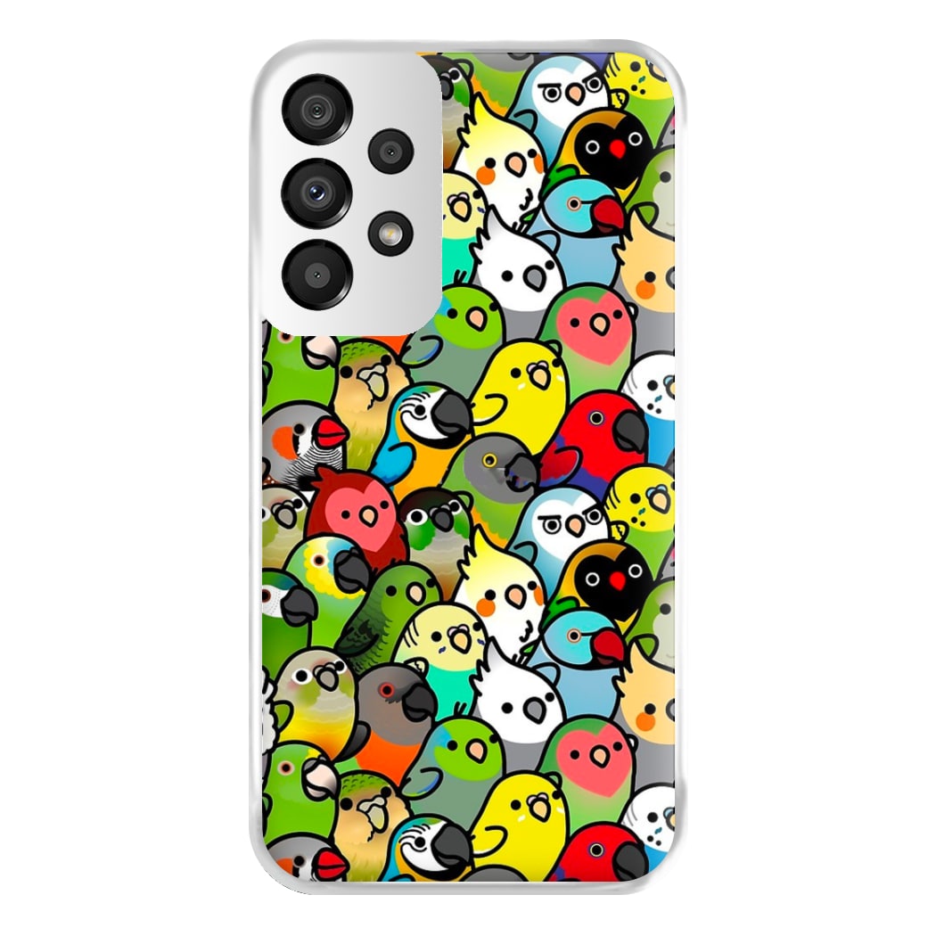 Everybirdy Pattern Phone Case for Galaxy A33