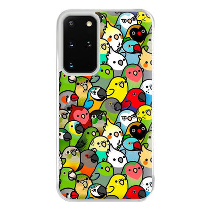 Everybirdy Pattern Phone Case for Galaxy S20 Plus