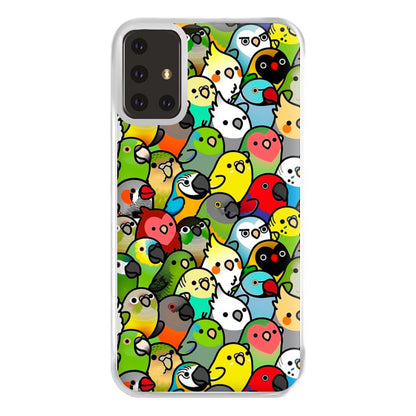 Everybirdy Pattern Phone Case for Galaxy A71