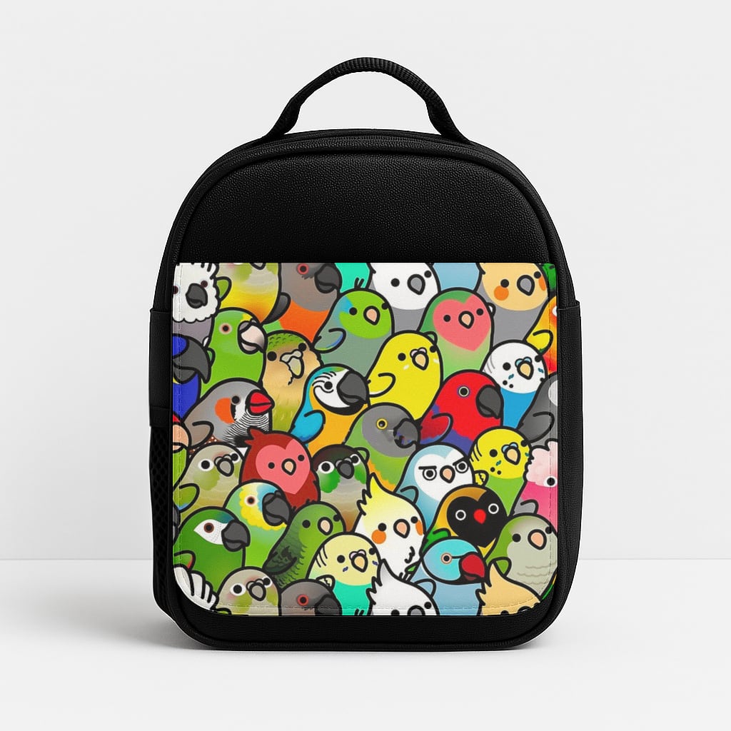 Everybirdy Pattern Insulated Lunchbox