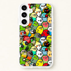 Everybirdy Pattern Phone Case for Galaxy S26