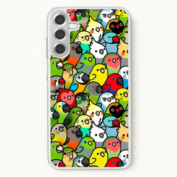 Everybirdy Pattern Phone Case for Galaxy A37