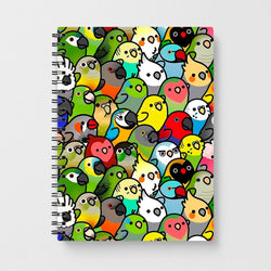 Everybirdy Pattern Notebook - Fun Cases