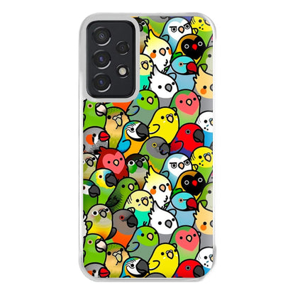 Everybirdy Pattern Phone Case for Galaxy A52 / A52s