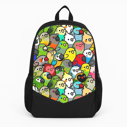 Everybirdy Pattern Large Backpack