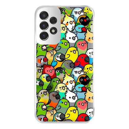 Everybirdy Pattern Phone Case for Galaxy A53