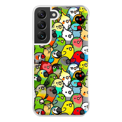 Everybirdy Pattern Phone Case for Galaxy S22 Plus