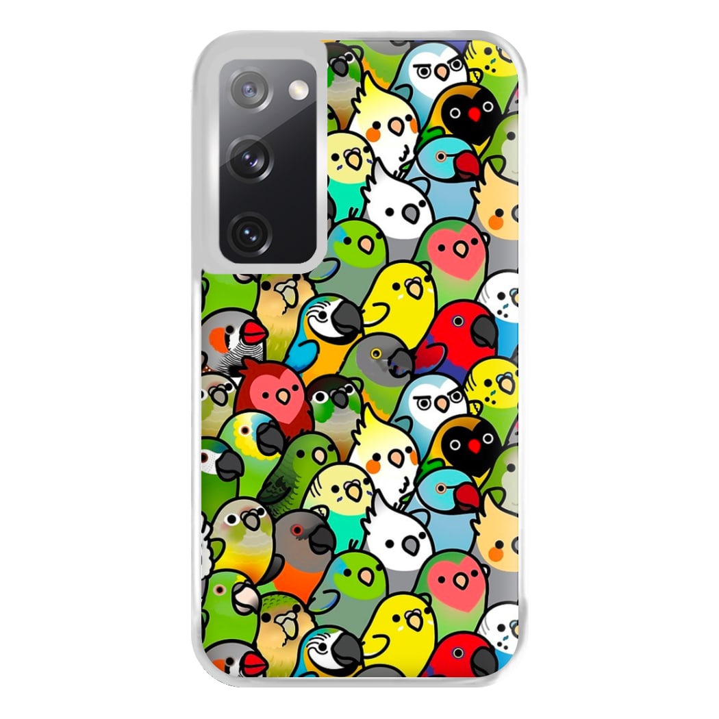 Everybirdy Pattern Phone Case for Galaxy S20FE