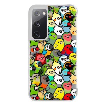 Everybirdy Pattern Phone Case for Galaxy S20FE