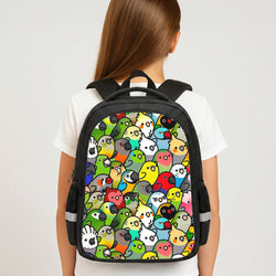 Everybirdy Pattern Backpack