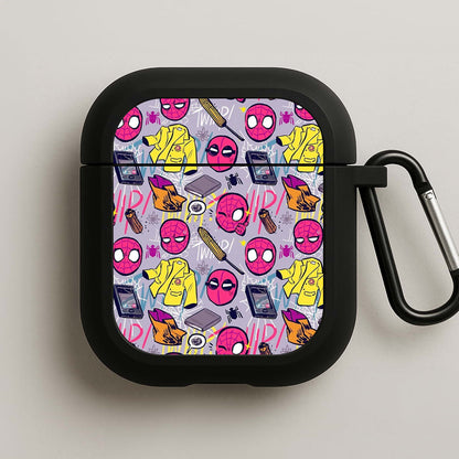 Spiderman Pattern AirPods Case