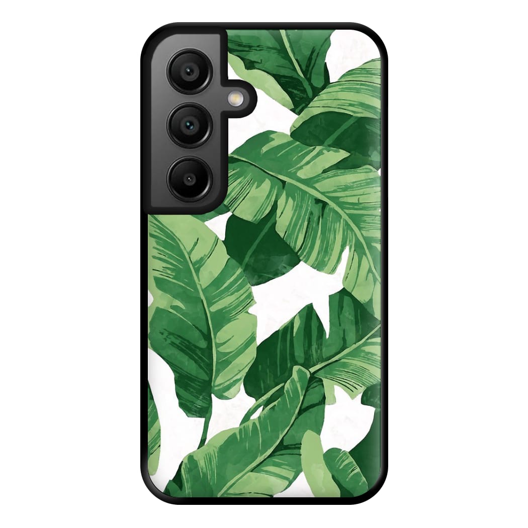 Tropical Banana Leaf Pattern Phone Case for Google Pixel 8