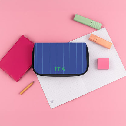 It's Not That Serious Stripes Pencil Case