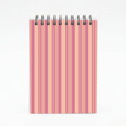 Pink And Yellow Stripes Notebook 4