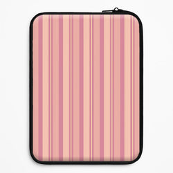 Pink And Yellow Stripes Universal Laptop Sleeve