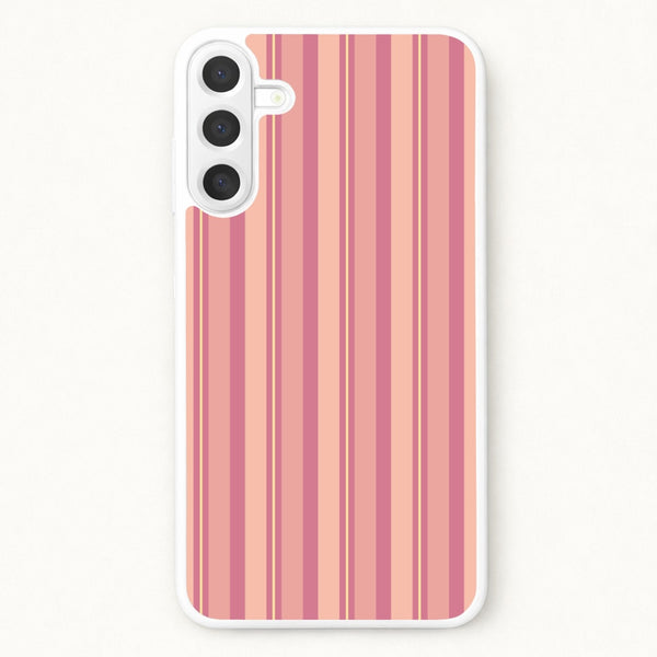 Pink And Yellow Stripes Phone Case for Galaxy A37