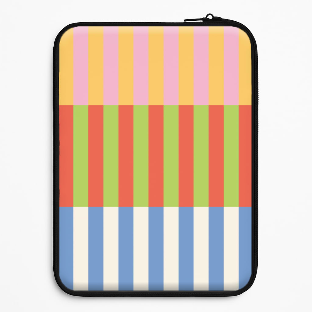 Colourful Stripes Pattern Universal Laptop Sleeve