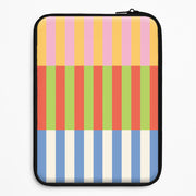 Colourful Stripes Pattern Laptop Sleeve 1