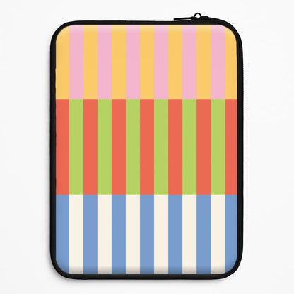Colourful Stripes Pattern Universal Laptop Sleeve