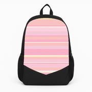 Blush Butter Stripes Backpack 1
