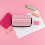 Blush Butter Stripes Pencil Case 3