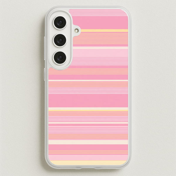 Blush Butter Stripes Phone Case - Galaxy S25FE / Standard