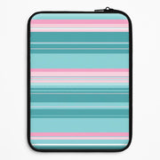 Candy Stripe Blush Laptop Sleeve 1