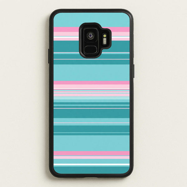 Candy Stripe Blush Phone Case - Galaxy S9 / Standard