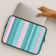 Candy Stripe Blush Laptop Sleeve 2
