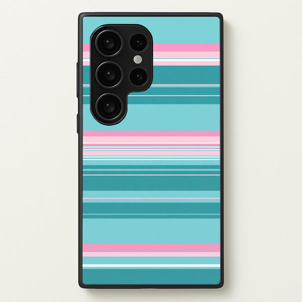 Candy Stripe Blush Phone Case - Galaxy S24 Ultra / Standard