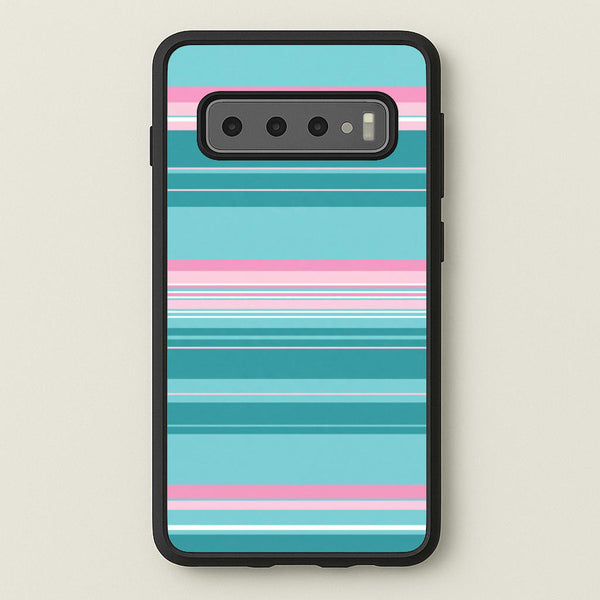 Candy Stripe Blush Phone Case - Galaxy S10 Plus / Standard