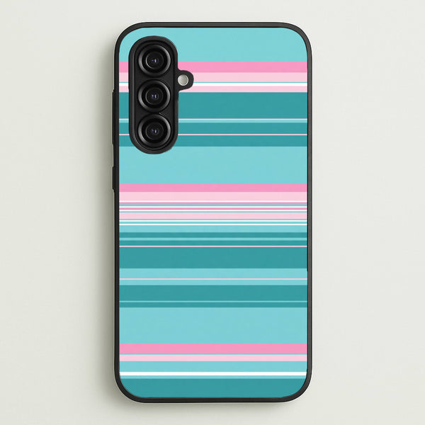 Candy Stripe Blush Phone Case - Galaxy A16 / Standard
