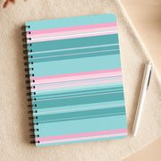 Candy Stripe Blush Notebook 3