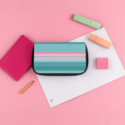 Candy Stripe Blush Pencil Case 3