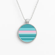 Candy Stripe Blush Necklace 1