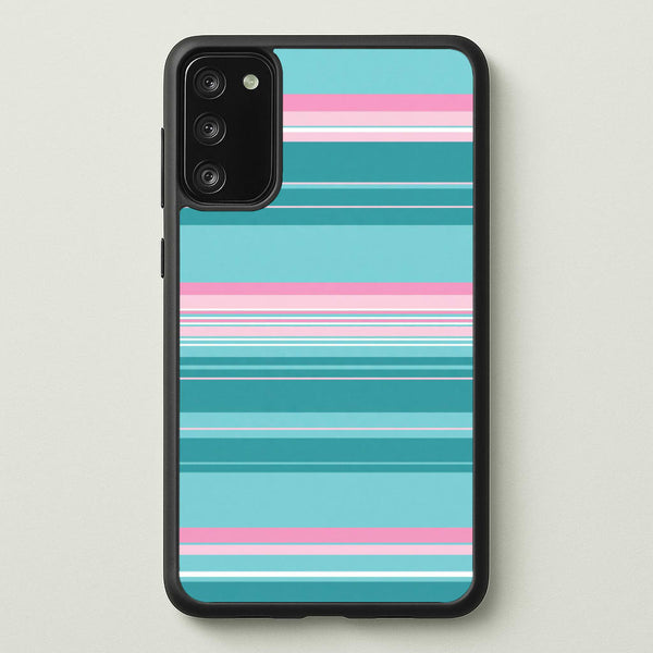 Candy Stripe Blush Phone Case - Galaxy S20 / Standard