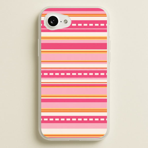 Sunset Stripe Bands Phone Case - iPhone 16e / Standard