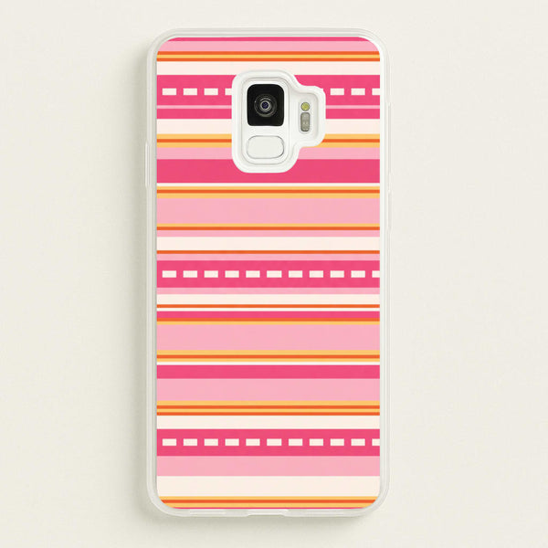 Sunset Stripe Bands Phone Case - Galaxy S9 / Standard